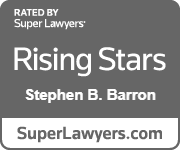 Rated by Super Lawyers, Rising Stars Stephen B. Barron, SuperLawyers.com