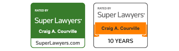 Rated By Super Lawyers | Craig A. Courville | SuperLawyers.com | Rated By Super Lawyers | Craig A. Courville | 10 Years