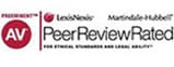 Av Preeminent | LexisNexis | Martindale Hubbell | Peer Review Rated | For Ethical Standards and Legal Ability