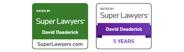 Rated By Super Lawyers | David Deaderick | SuperLawyers.com | Rated By Super Lawyers | David Deaderick | 5 Years
