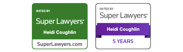 Rated By Super Lawyers | Heidi Coughlin | SuperLawyers.com | Rated By Super Lawyers | Heidi Coughlin | 5 Years