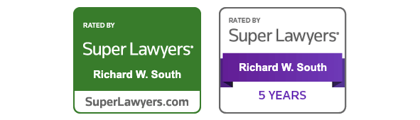 Rated By Super Lawyers | Richard W. South | SuperLawyers.com | Rated By Super Lawyers | Richard W. South | 5 Years
