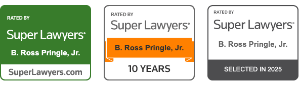 Rated By Super Lawyers | B. Ross Pringle, Jr. | SuperLawyers.com | Rated By Super Lawyers | B. Ross Pringle, Jr. | 10 Years | Rated By Super Lawyers | B. Ross Pringle, Jr. | Selected In 2025
